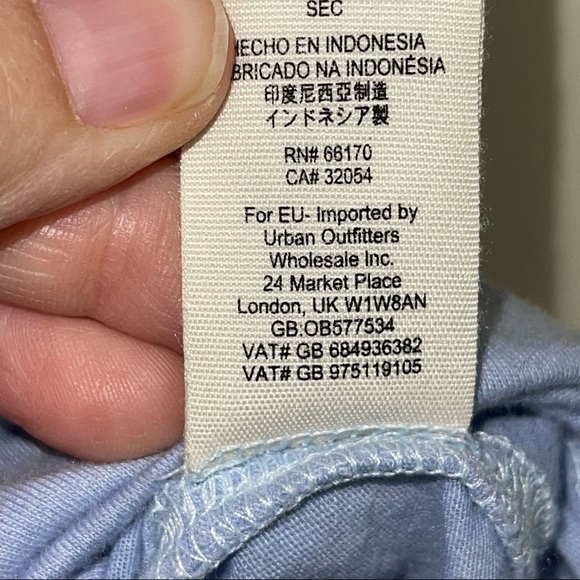 Free People Darling Off The Shoulder Knit Blouse Blue S - Picture 11 of 17